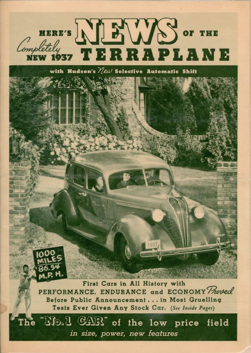 1937 Hudson Terraplane News